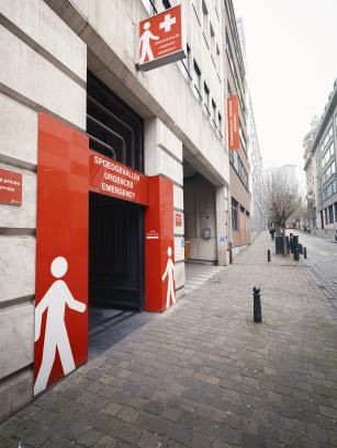 Spoedgevallen ingang - Kliniek Sint-Jan